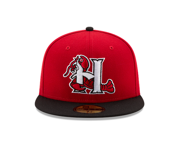 Hickory Crawdads New Era 59Fifty Fitted Home Hat
