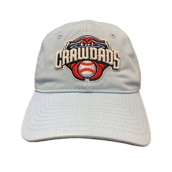 Hickory Crawdads Bimm Ridder Blue Primary Logo Adjustable Cap