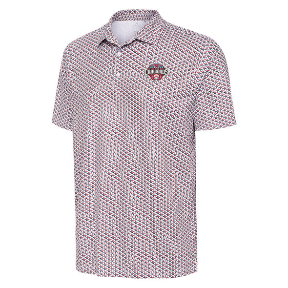 Hickory Crawdads Antigua Star Men's Polo