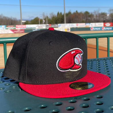 Hickory Crawdads Alternate New Era 59Fifty Fitted Hat