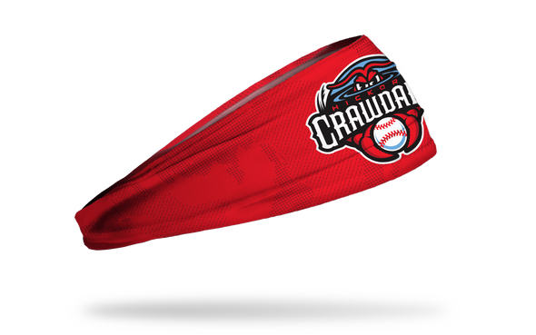 Hickory Crawdads Junk Red Primary Headband