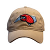 Hickory Crawdads Tan State Adjustable Hat