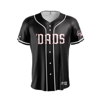 Hickory Crawdads OT Sports 'Dads Black Mens Premium Jersey