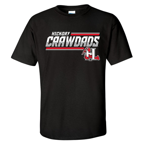 Hickory Crawdads Black Wynder Youth Tee