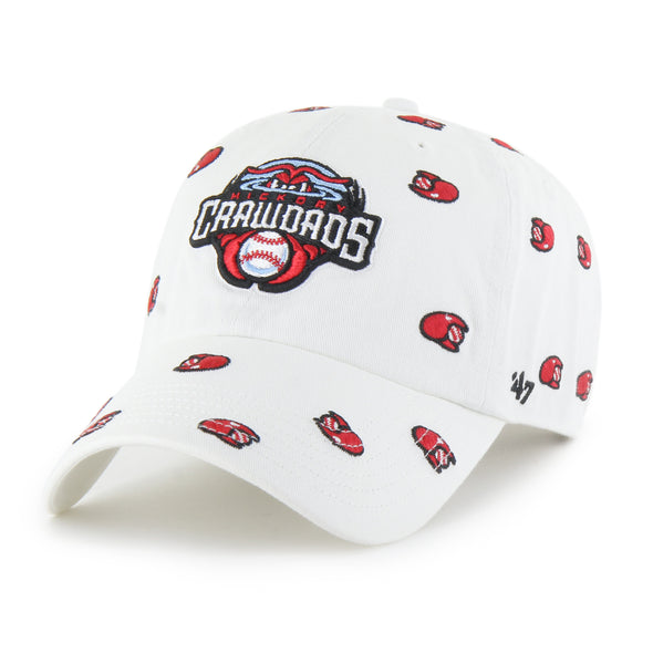 Hickory Crawdads '47 Confetti Clean Up Ladies Adjustable Cap