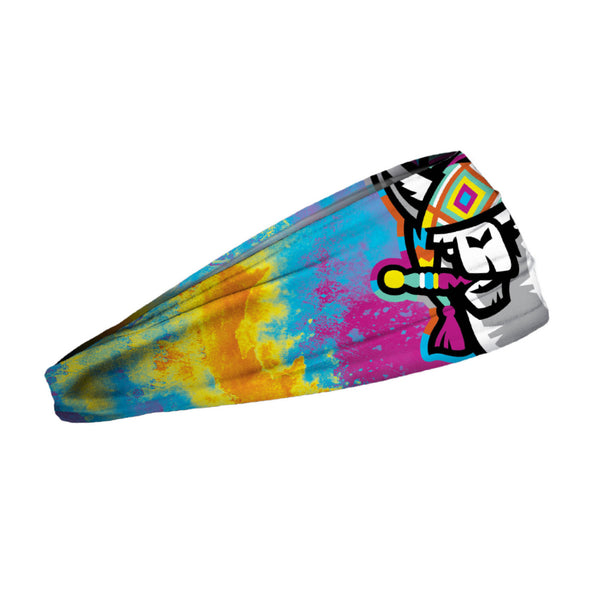 Hickory Crawdads Junk Llama Rainbow Headband