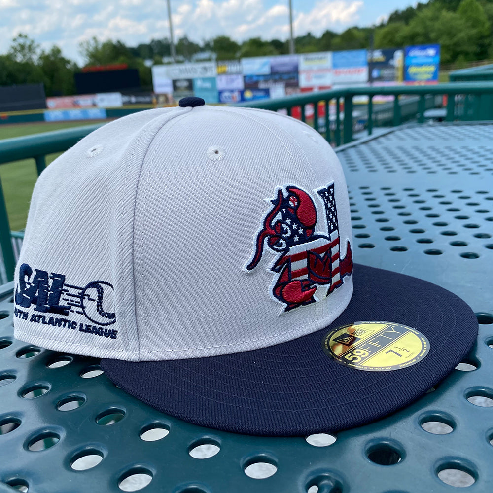 Hickory Crawdads 2024 New Era 59Fifty Stars & Stripes Fitted Cap ...