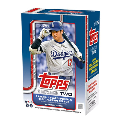 Hickory Crawdads 2025 Topps Series 2 Value Box