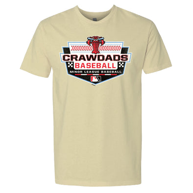 Hickory Crawdads Barbosa Cream Premium Tee