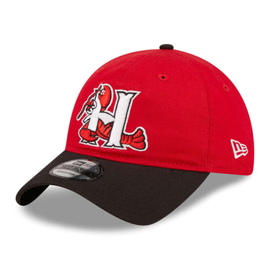 Hickory Crawdads Hat New Era 9Twenty Adjustable Home Hat