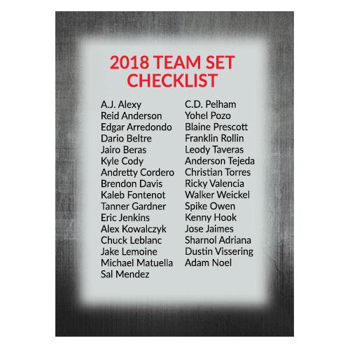 Hickory Crawdads 2017 Team Set #2