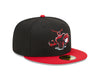 Hickory Crawdads Marvel's Defenders of the Diamond New Era 59Fifty Fitted Hat
