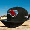 Hickory Crawdads New Era 59Fifty Fitted Road Hat