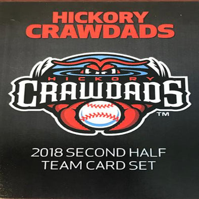 Hickory Crawdads 2018 Team Card Set #2