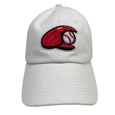 Hickory Crawdads White Claw Adjustable Hat